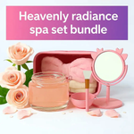 BUNDLE & SAVE- The Heavenly Radiance Spa set + Rose Jelly Mask Cravin Entertainment LLC