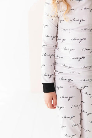 I Love You Bamboo Set Spunky Sparrow Kids