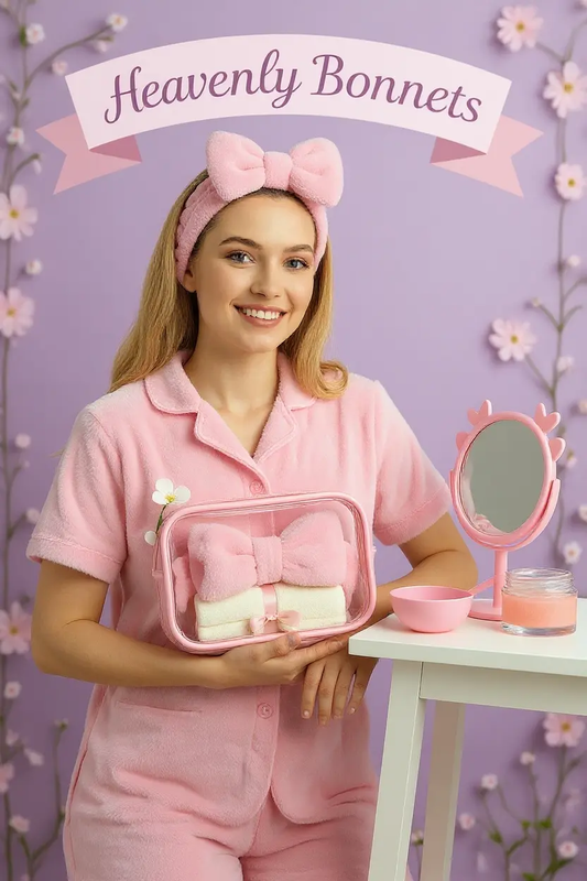 THE HEAVEN'LY RADIANCE SPA SET-ALL YOUR ESSENTIALS-FOR YOUR BEAUTY CARE ROUTINE Cravin Entertainment LLC