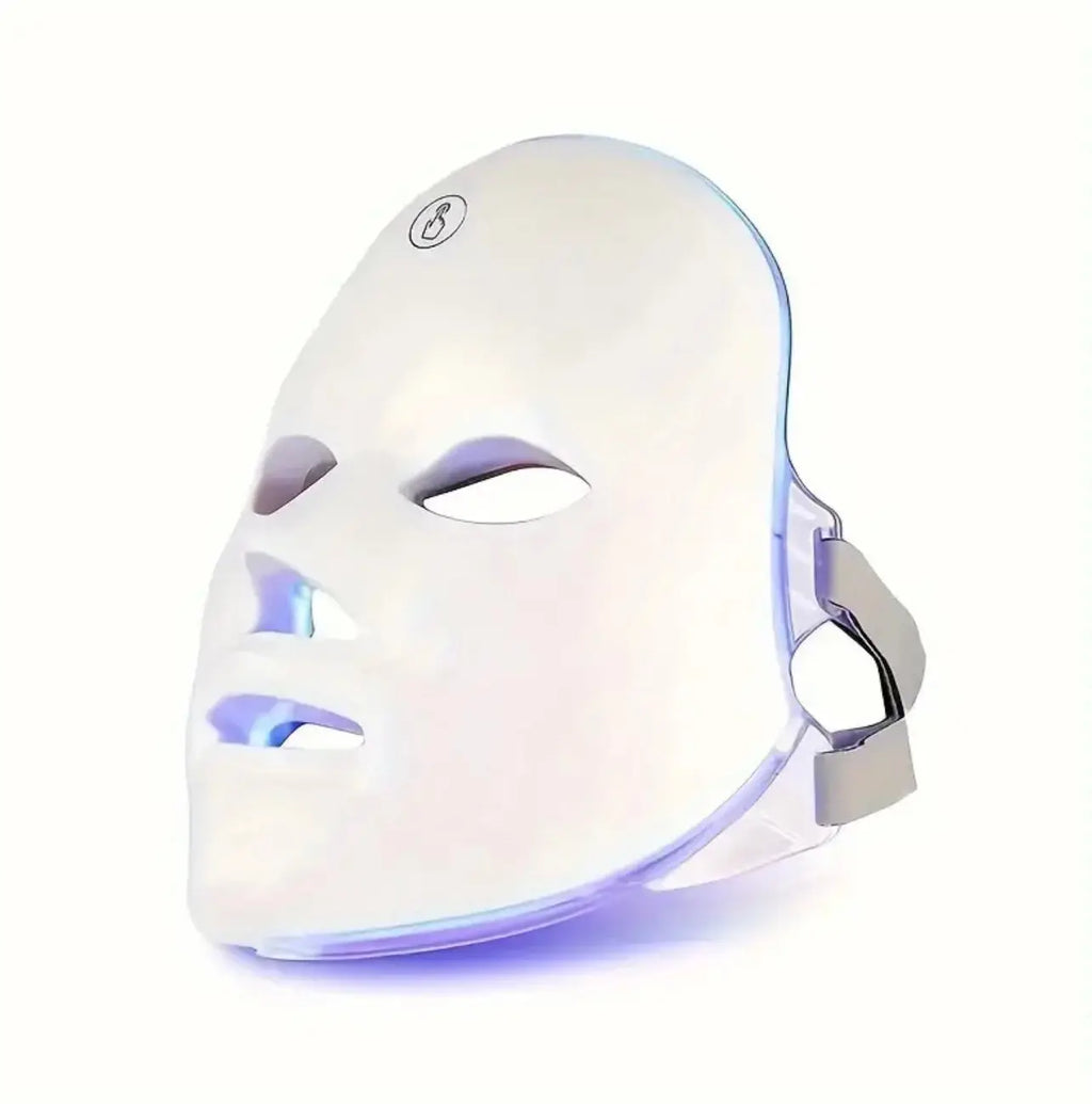 Full-Face 7-Light LED Therapy Mask – Heavenly Edition The Heaven’Ly Bonnets Shop