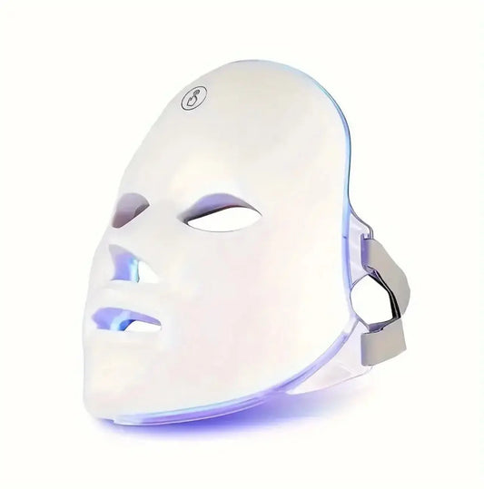 Full-Face 7-Light LED Therapy Mask – Heavenly Edition The Heaven’Ly Bonnets Shop