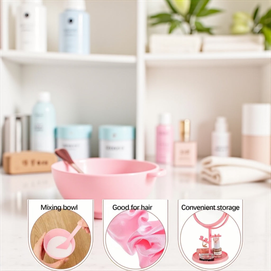 THE HEAVEN'LY RADIANCE SPA SET-ALL YOUR ESSENTIALS-FOR YOUR BEAUTY CARE ROUTINE