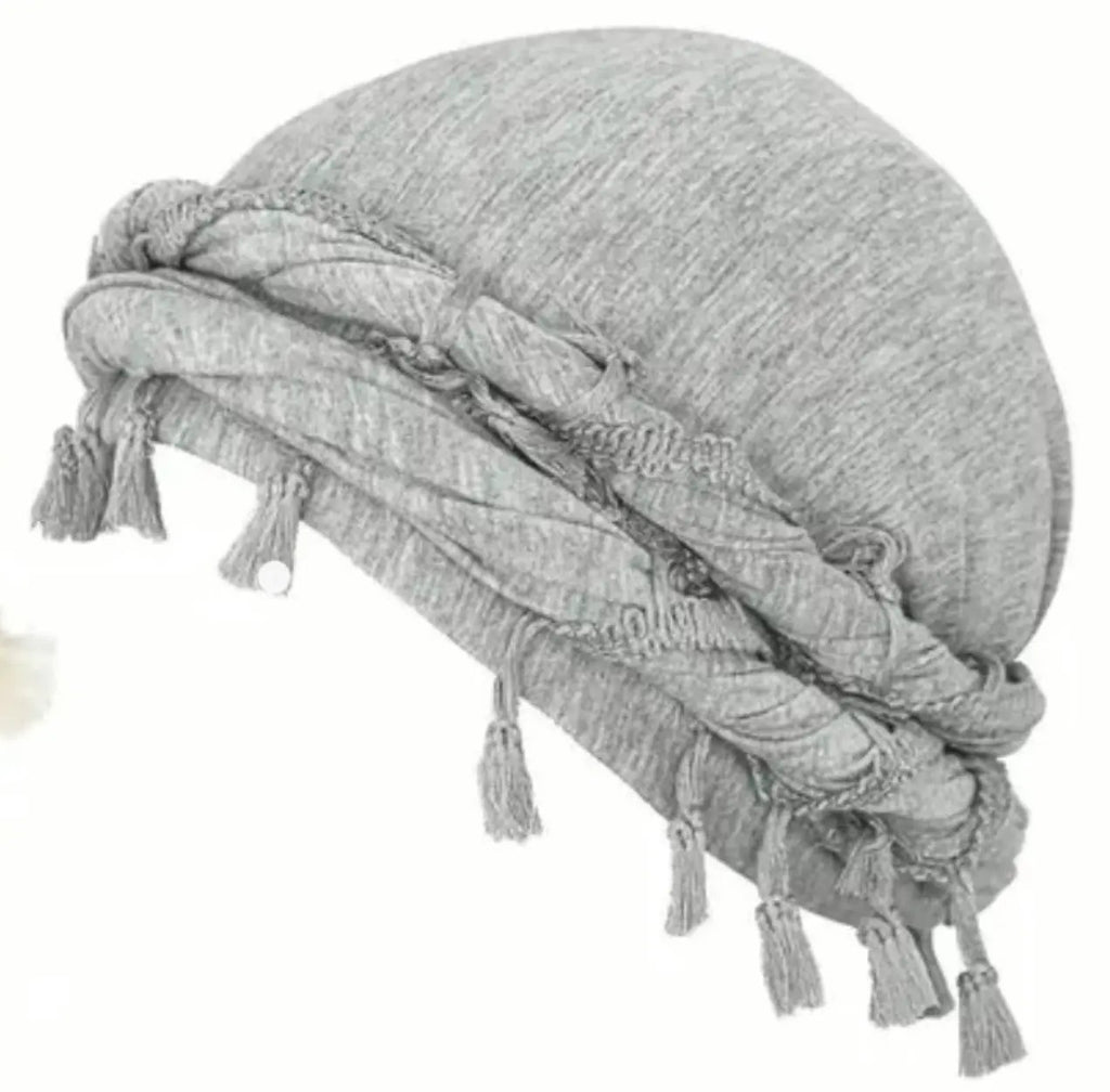 Men’s Pre-Tied Retro Satin Turban The Heaven’Ly Bonnets Shop