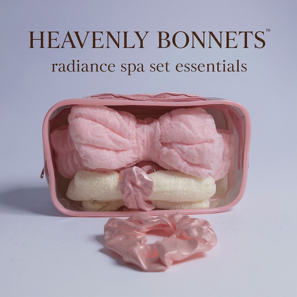 THE HEAVEN'LY RADIANCE SPA SET-ALL YOUR ESSENTIALS-FOR YOUR BEAUTY CARE ROUTINE