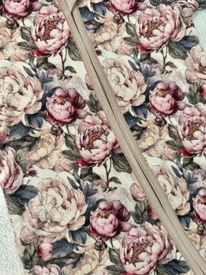 Perfect Peony Vintage Floral Bamboo Zippy Spunky Sparrow Kids