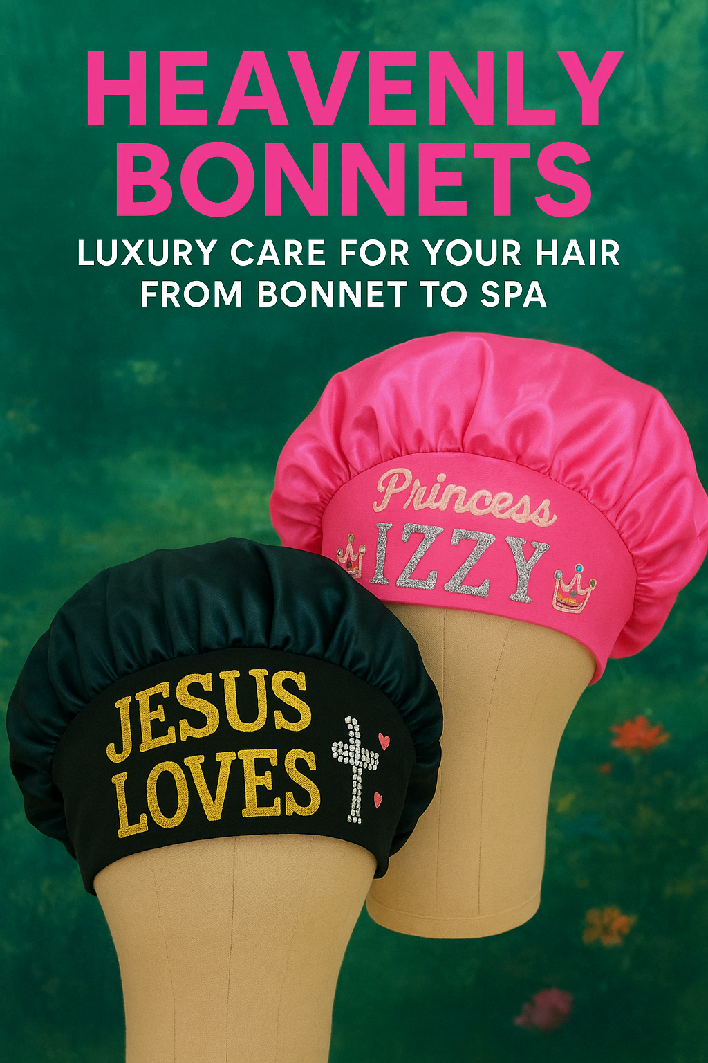 The Heaven’Ly Bonnet Collection – Style & Comfort, Made Just for your Mini! (Slip Resistant)-PLEASE FOLLOW DESCRIPTION INSTRUCTIONS