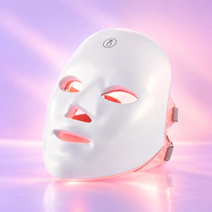 Full-Face 7-Light LED Therapy Mask – Heavenly Edition The Heaven’Ly Bonnets Shop