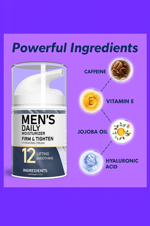 Heaven’Ly Men’s Collection – Daily Firm & Tighten Moisturizer The Heaven’Ly Bonnets Shop