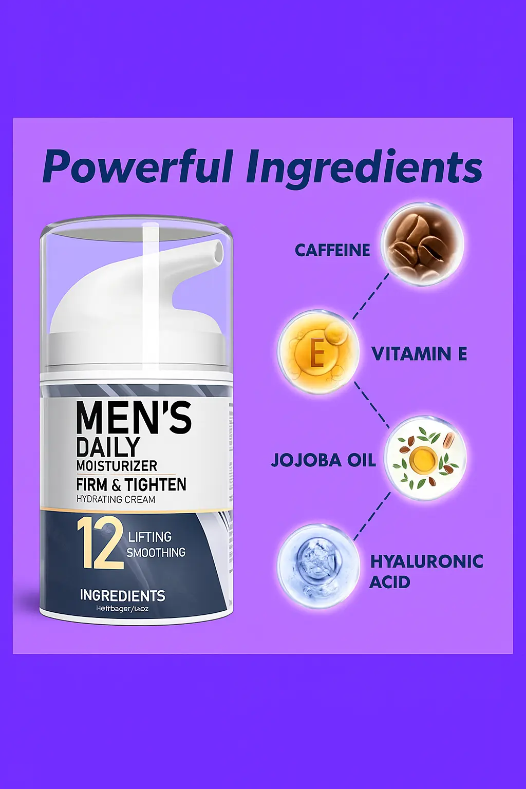 Heaven’Ly Men’s Collection – Daily Firm & Tighten Moisturizer The Heaven’Ly Bonnets Shop