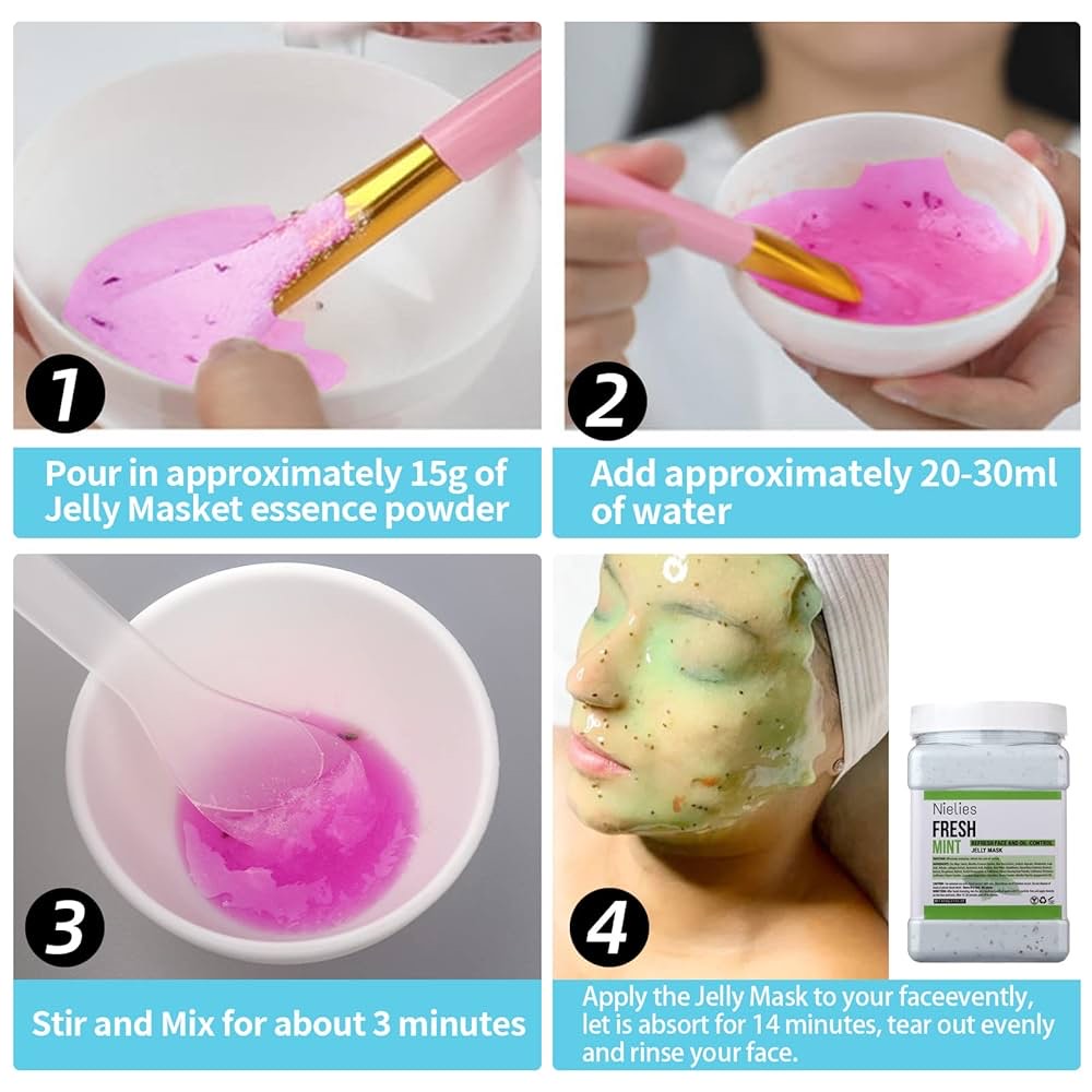 BUNDLE & SAVE- The Heavenly Radiance Spa set + Rose Jelly Mask