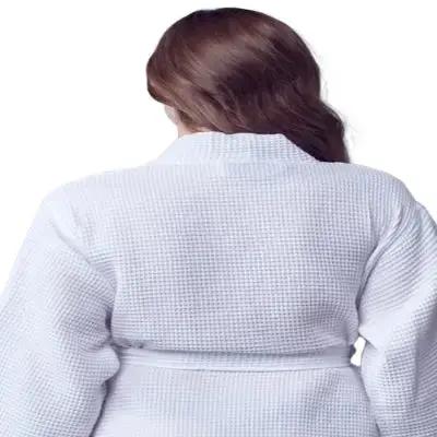 Waffle Robe Womens – Lightweight, Quick-Dry Spa Comfort Lotus Linen
