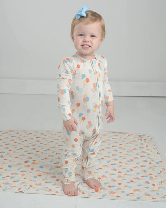 Birthday Balloon Romper Little Worldz