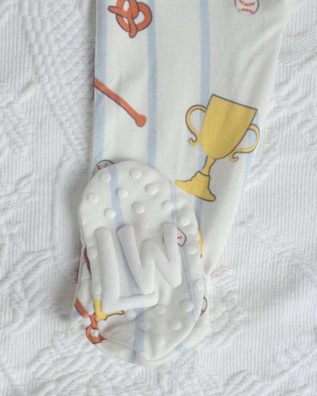 Baseball Footie Pajama Little Worldz