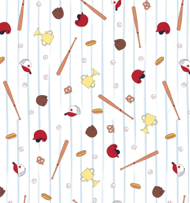 Baseball Footie Pajama Little Worldz