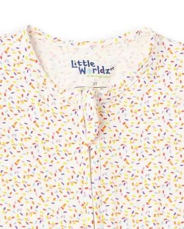 Bamboo Romper Pajamas for Birthday Little Worldz