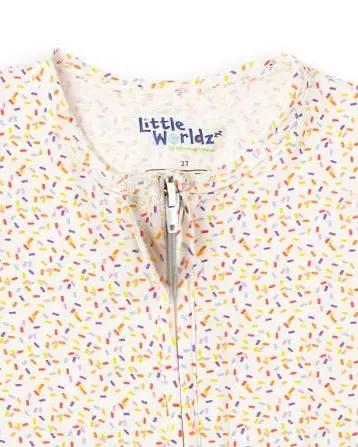 Bamboo Romper Pajamas for Birthday Little Worldz