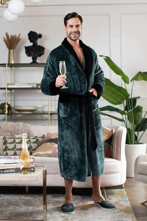 Cozy Mens Plush Robes – Built for Comfort, Designed to Last Lotus Linen