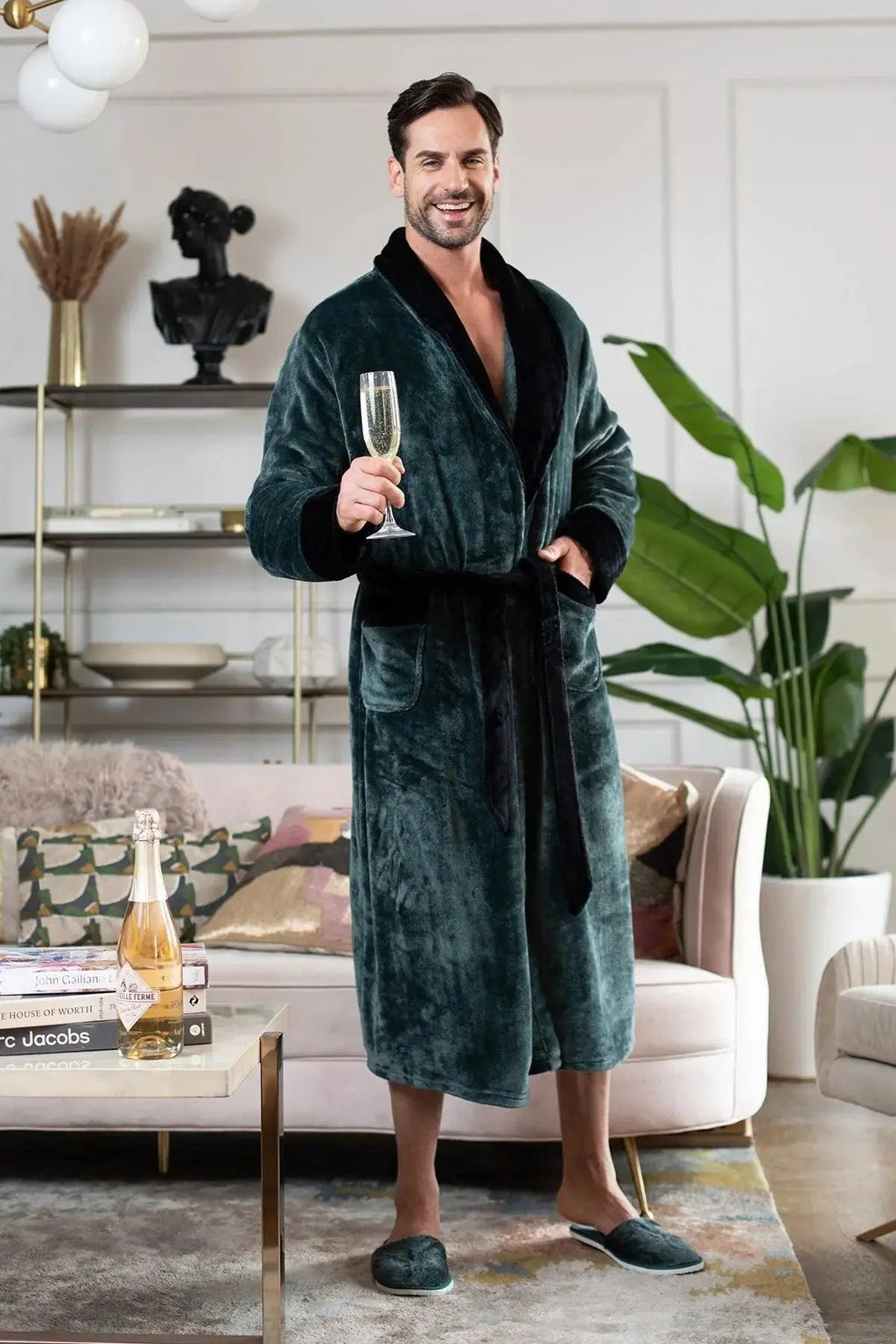 Cozy Mens Plush Robes – Built for Comfort, Designed to Last Lotus Linen