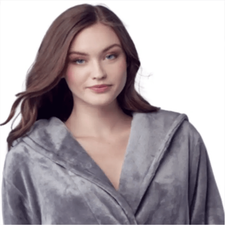 Women’s Plush Hooded Robe - Spa-Worthy Comfort at Home Lotus Linen