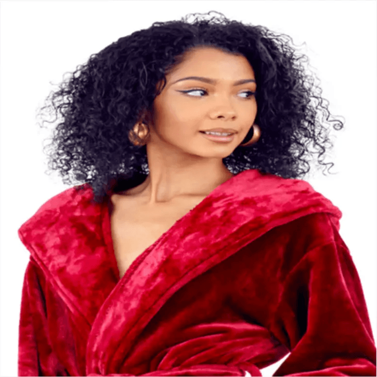 Women’s Plush Hooded Robe - Spa-Worthy Comfort at Home Lotus Linen