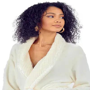 Women's Ultra Soft Plush Bathrobe Lotus Linen