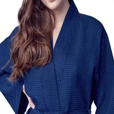 Waffle Robe Womens – Lightweight, Quick-Dry Spa Comfort Lotus Linen