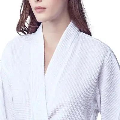 Waffle Robe Womens – Lightweight, Quick-Dry Spa Comfort Lotus Linen