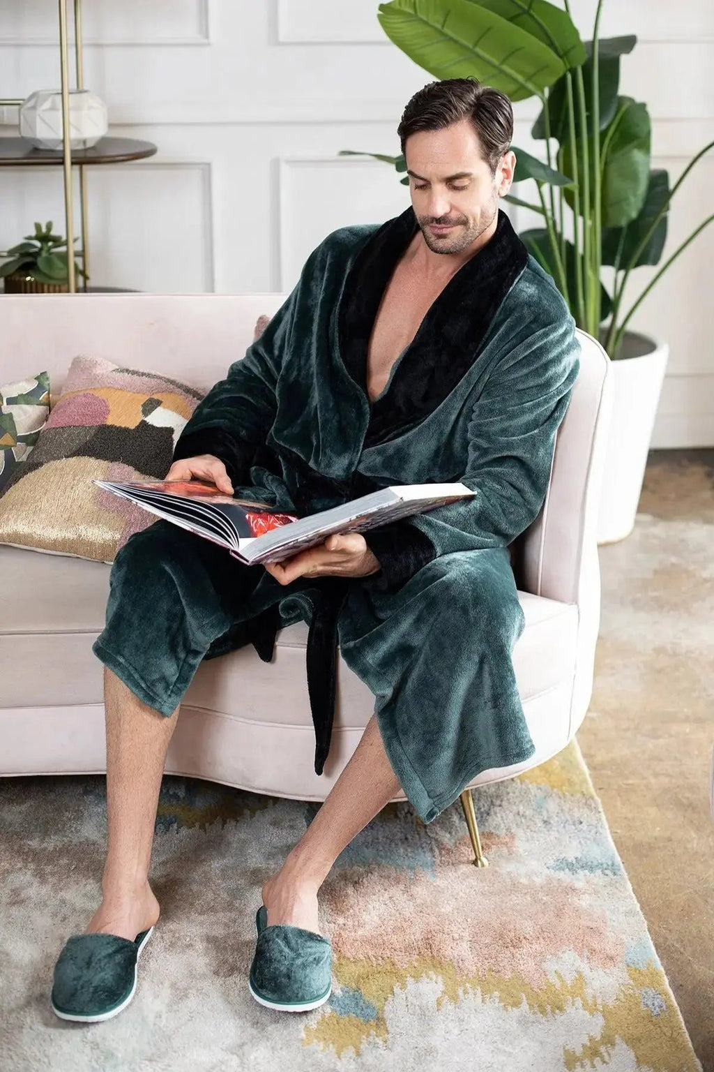 Cozy Mens Plush Robes – Built for Comfort, Designed to Last Lotus Linen