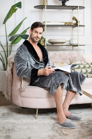 Cozy Mens Plush Robes – Built for Comfort, Designed to Last Lotus Linen