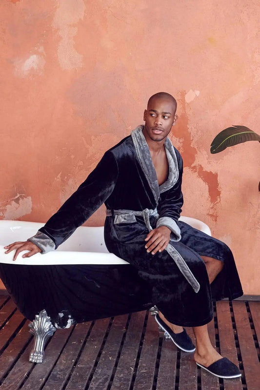 Cozy Mens Plush Robes – Built for Comfort, Designed to Last Lotus Linen