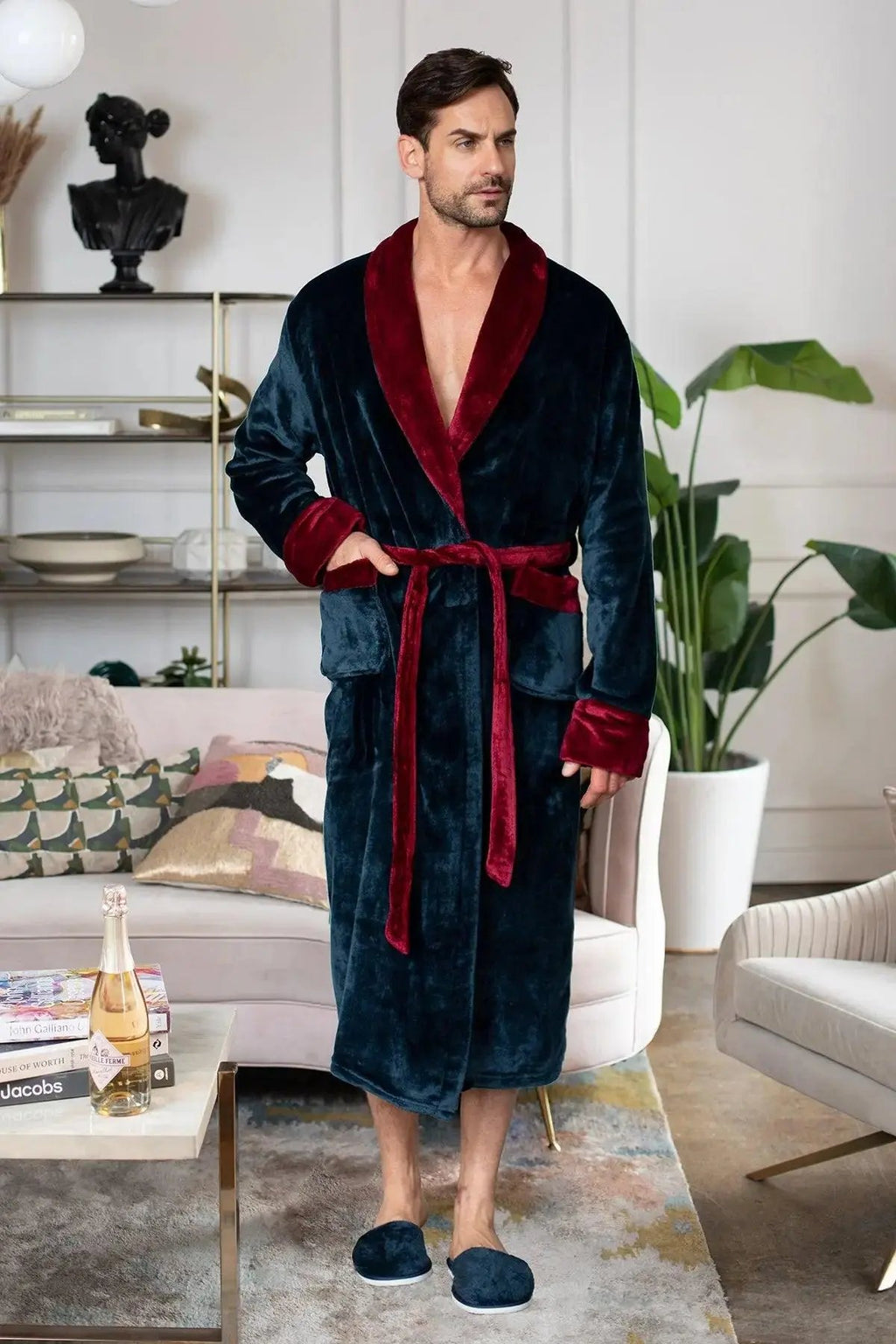 Cozy Mens Plush Robes – Built for Comfort, Designed to Last Lotus Linen