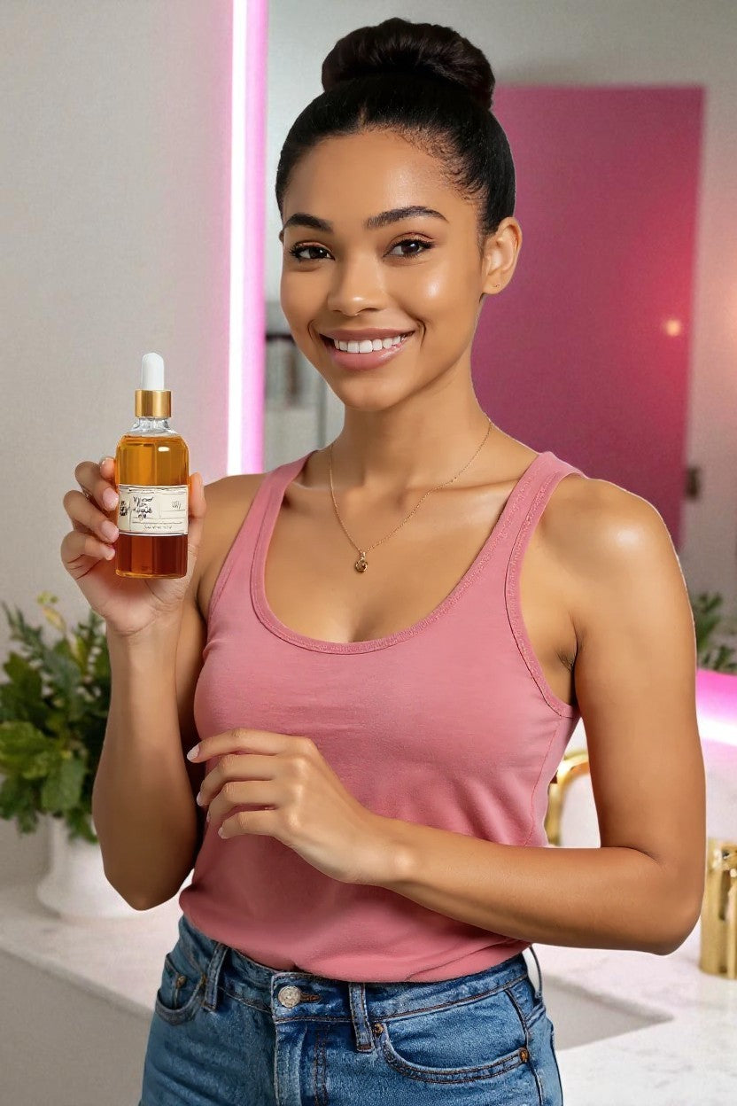 HEAVEN’LY BONNETS HAIR TEA BATANA OIL- LAVENDER SCENT