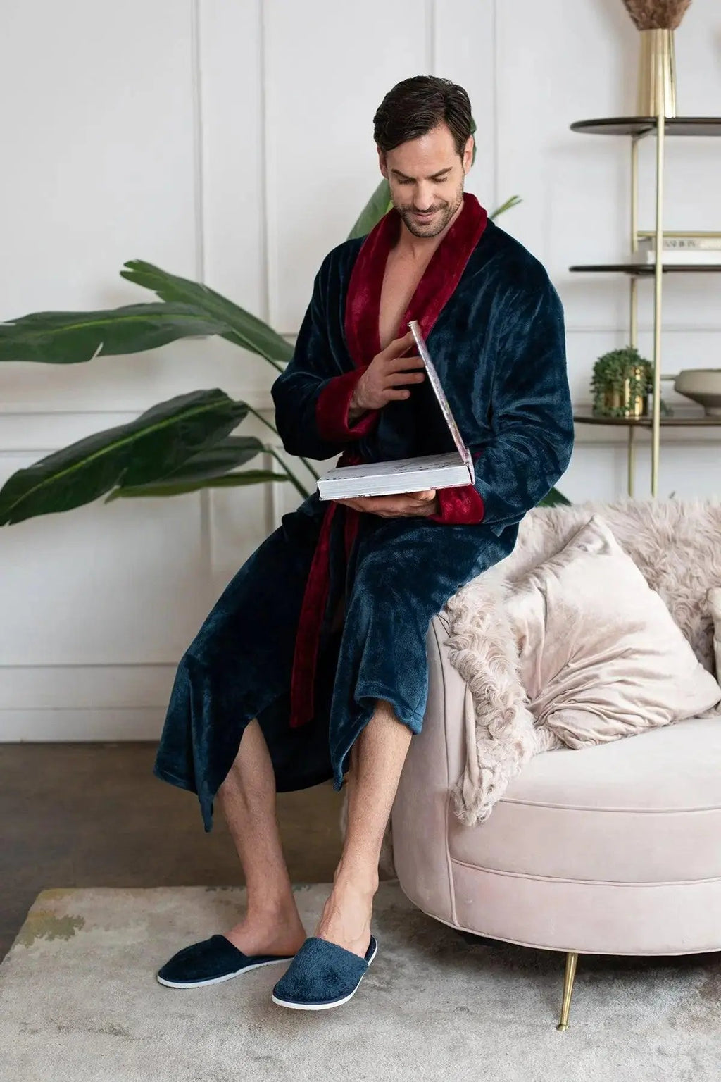 Cozy Mens Plush Robes – Built for Comfort, Designed to Last Lotus Linen