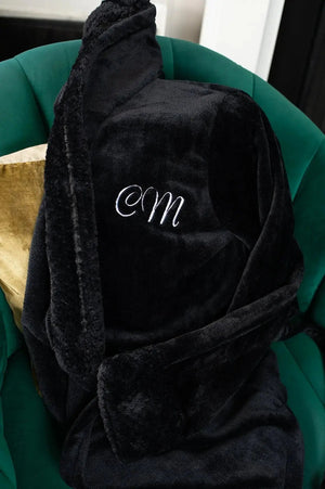 Women's Ultra Soft Plush Bathrobe Lotus Linen