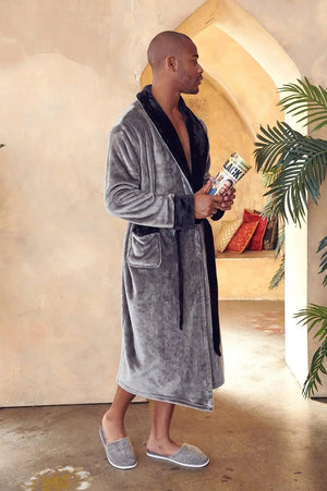 Cozy Mens Plush Robes – Built for Comfort, Designed to Last Lotus Linen