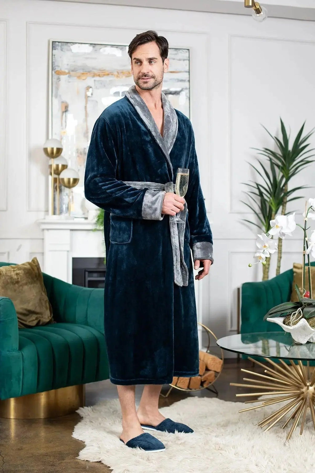 Cozy Mens Plush Robes – Built for Comfort, Designed to Last Lotus Linen