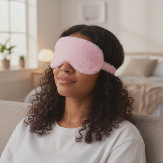 HEAVEN'LY PLUSH LUXURY SILK EYE MASK FOR BEAUTY SLEEP