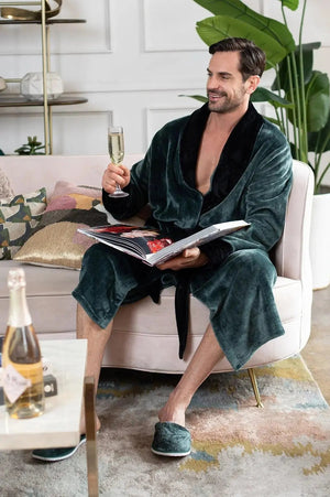 Cozy Mens Plush Robes – Built for Comfort, Designed to Last Lotus Linen