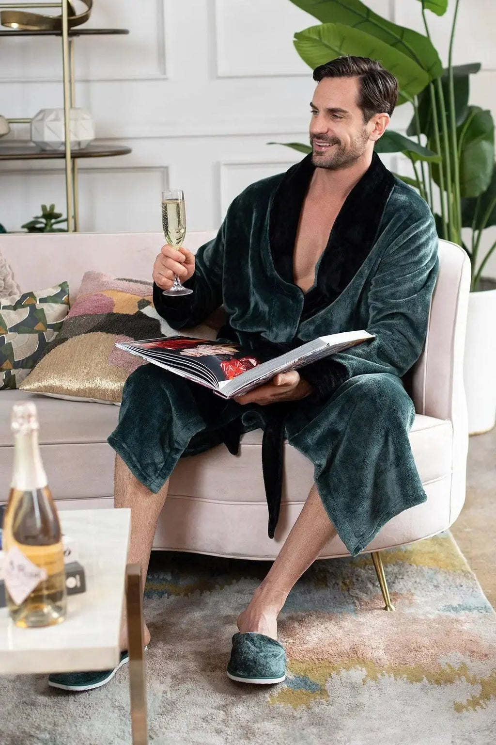 Cozy Mens Plush Robes – Built for Comfort, Designed to Last Lotus Linen