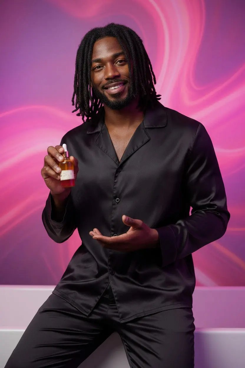 HEAVEN’LY MENS COLLECTION HAIR GROWTH OIL-COCONUT Cravin Entertainment LLC