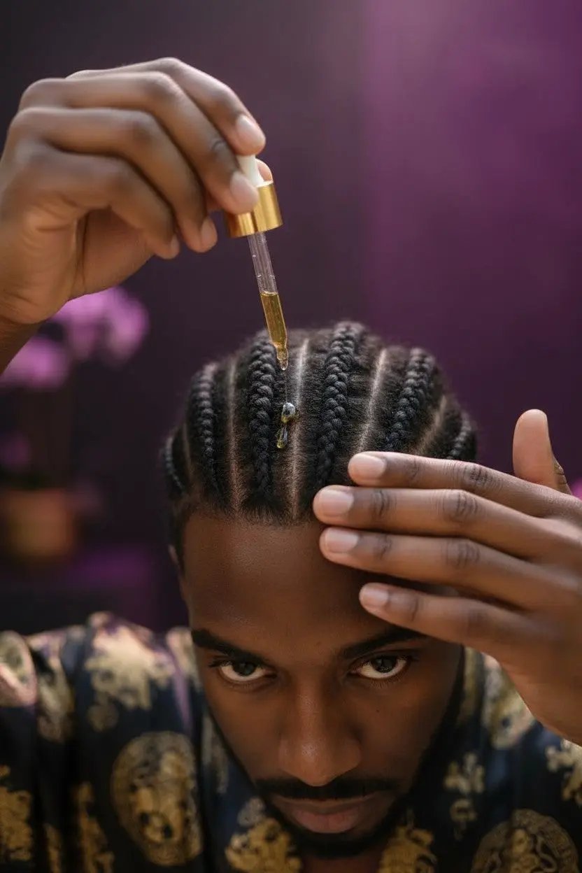 HEAVEN’LY MENS COLLECTION HAIR GROWTH OIL-COCONUT Cravin Entertainment LLC