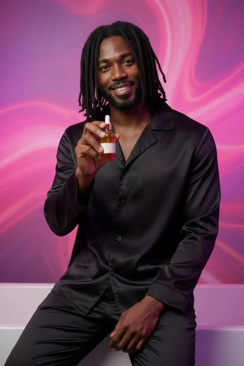 HEAVEN’LY MENS COLLECTION HAIR GROWTH OIL-COCONUT Cravin Entertainment LLC